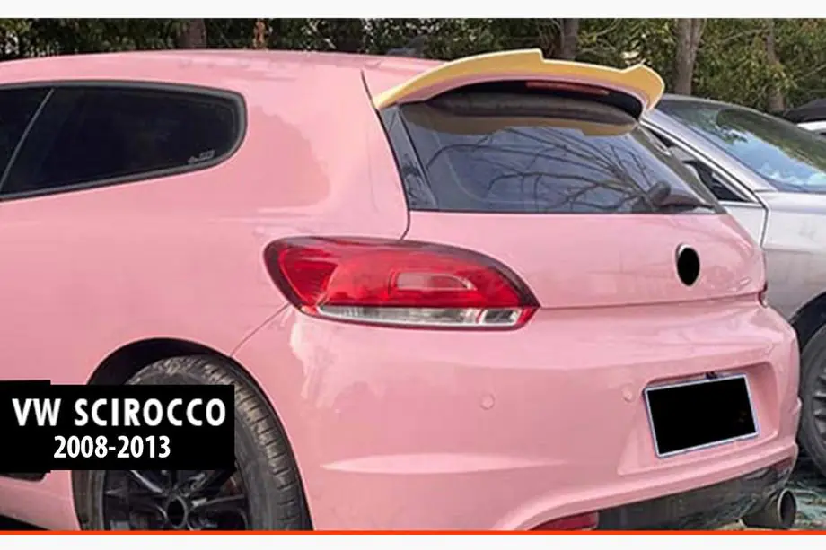 Volkswagen Scirocco 2008-2017 Rear Spoiler DPT V-5 (2008-2013, Gloss Black) Photo 1