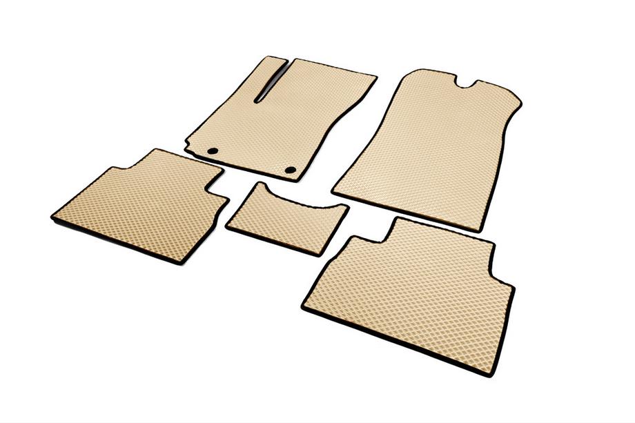 Kia Soul III 2019- EVA Floor Mats for Electro (Beige) Photo 2