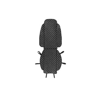 Car Seat Cover Pad (1 pc, Black with Grey Stitching) photo 1