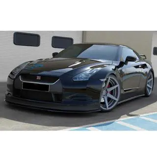Front Lip Spoiler DPT (Gloss Black) Nissan GT-R 2008-2025 photo 4