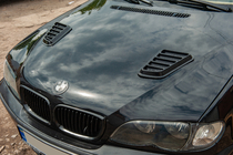 Universal Hood Covers DPT (2 pcs, Gloss Black) photo 1