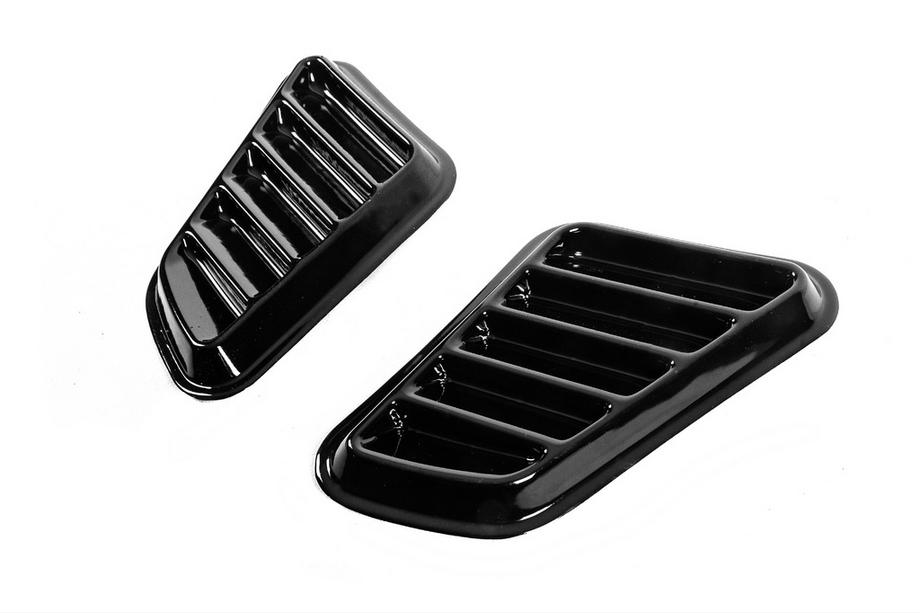 Universal Hood Covers DPT (2 pcs, Gloss Black) Photo 10