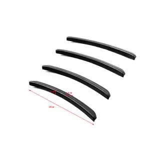 Universal Fender Flares DPT (4 pcs, black) photo 3