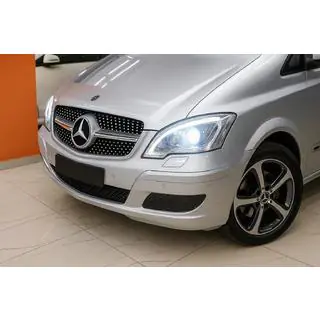 Front Grille Diamond Silver (2010-2014) Mercedes Vito W639 2004-2014 photo 1