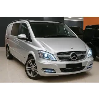 Front Grille Diamond Silver (2010-2014) Mercedes Vito W639 2004-2014 photo 2