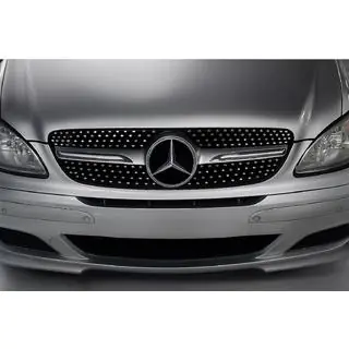 Front Grille Diamond Silver (2004-2010) Mercedes Vito W639 2004-2014 photo 1