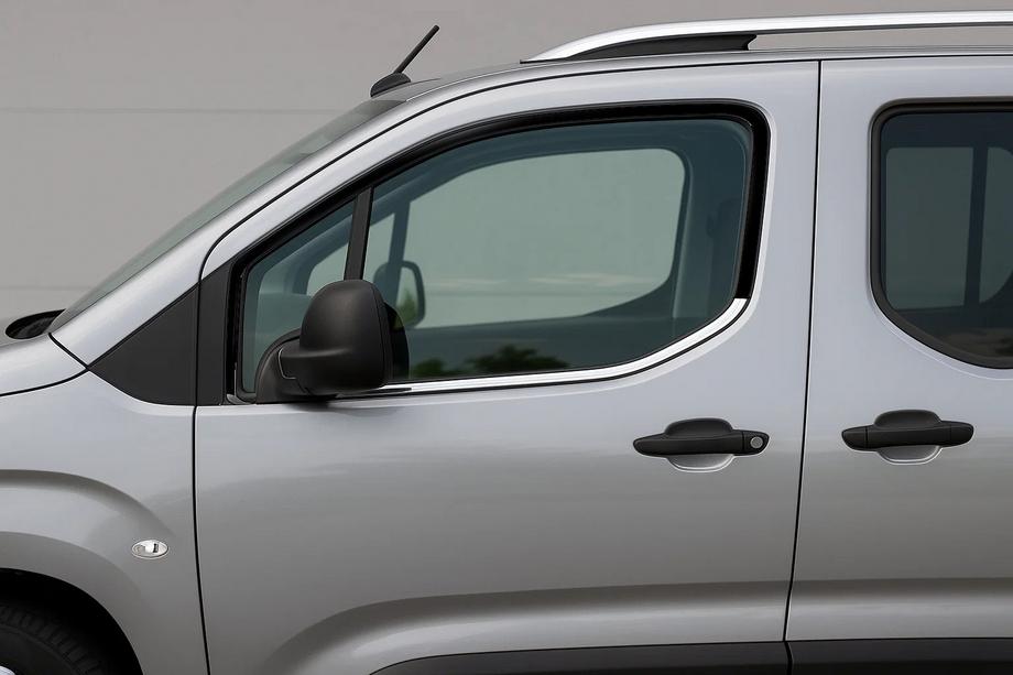 Opel Combo 2019- Window Trim Omsa Line (2 pcs, Stainless Steel) Photo 2