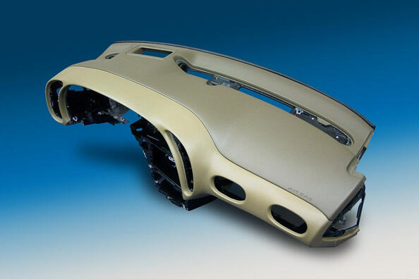 What is ABS plastic used for in cars?