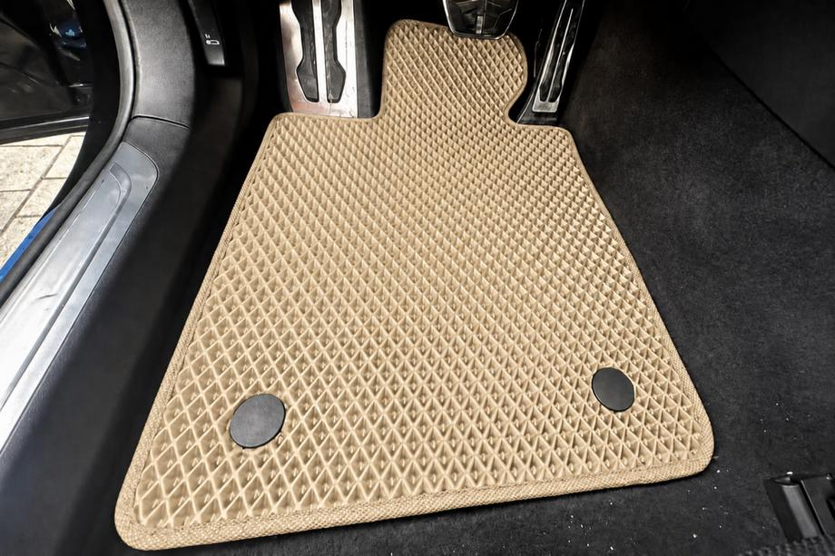 BMW 7 Series G11/G12 2015-2022 EVA Floor Mats (for G12, Beige) Image