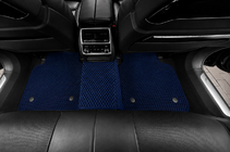 BMW iX (I20) 2022- EVA Floor Mats V-1 (Blue) photo 3