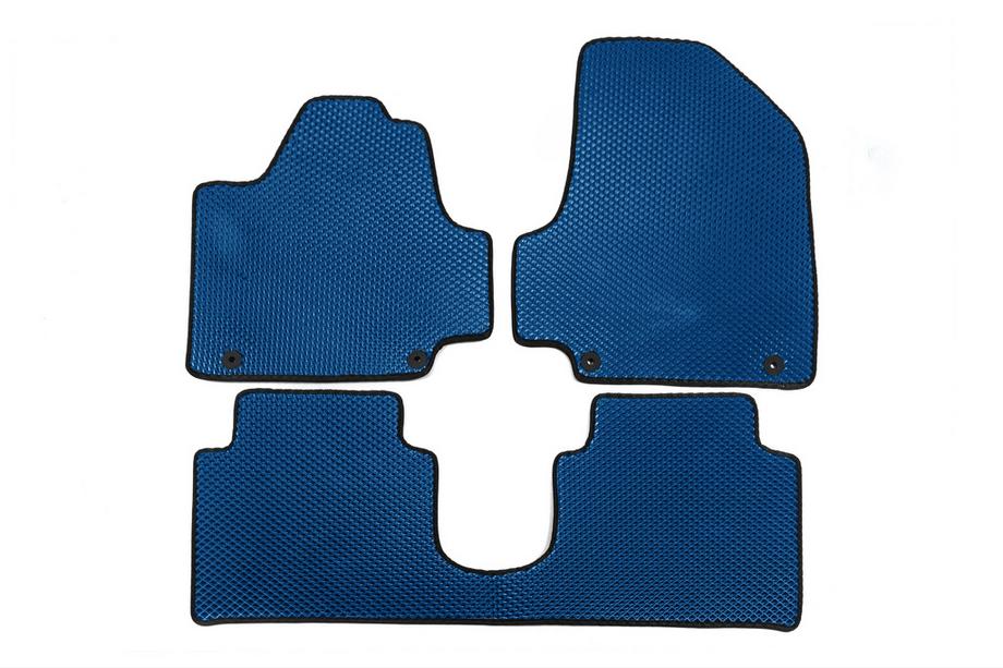 Hyundai Ioniq 5 2021- EVA Floor Mats (Blue) Photo 1