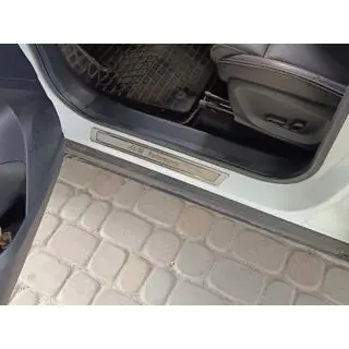 Universal Door Sill Protectors BMW M Performance V-1 (4 pcs, stainless steel) photo 4