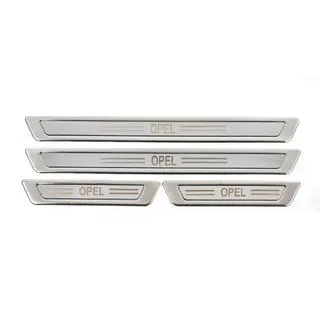 Universal Door Sill Protectors Opel V-1 (4 pcs, Stainless Steel) photo 2
