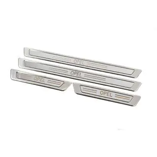 Universal Door Sill Protectors Opel V-1 (4 pcs, Stainless Steel) photo 3