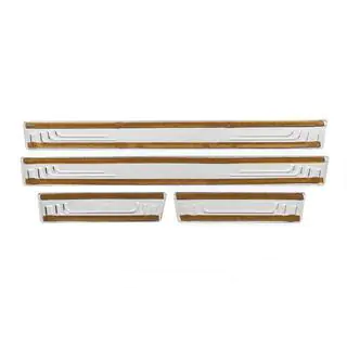 Universal Door Sill Protectors Ford V-2 (4 pcs, Stainless Steel) photo 4