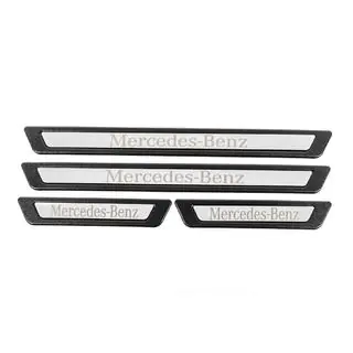 Universal Door Sill Protectors Mercedes V-3 (4 pcs, Stainless Steel) photo 2