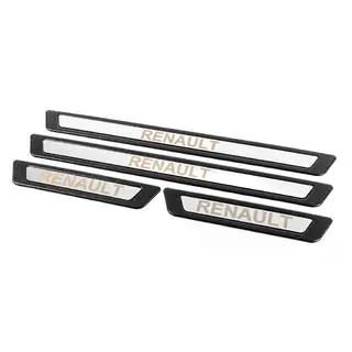 Universal Door Sill Protectors Renault V-3 (4 pcs, Stainless Steel) photo 3
