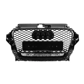 Front Grille RS-Style with Quattro Emblem (2012-2016, black)
