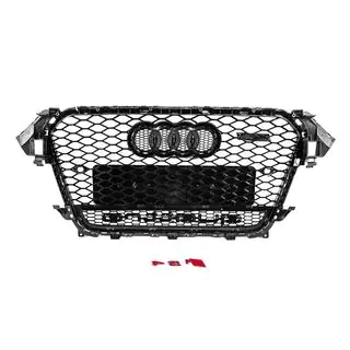 Front grille RS-style black with Quattro lettering (2012-2015) photo 4