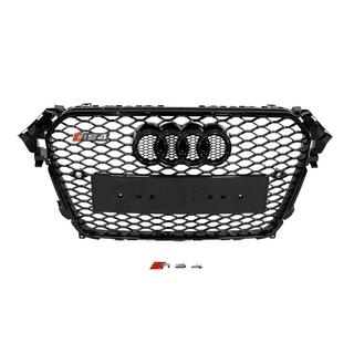 Front Grille RS-Style (without logo, 2012-2015, black) Audi A4 B8 2007-2015 photo 1