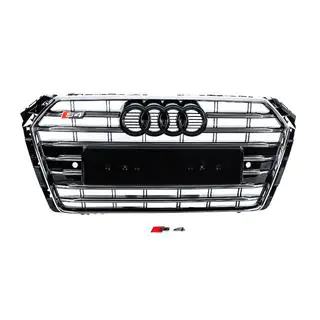 Front grille S-style (2015-2019, chrome+black) photo 1