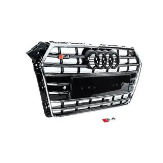 Front grille S-style (2015-2019, chrome+black) photo 3