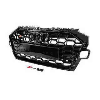 Front grille S-style (2019-2024, black) photo 2