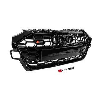 Front grille S-style (2019-2024, black) photo 3