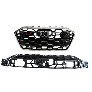 Front Grille RS-Style (2024-, grey with chrome) photo 1