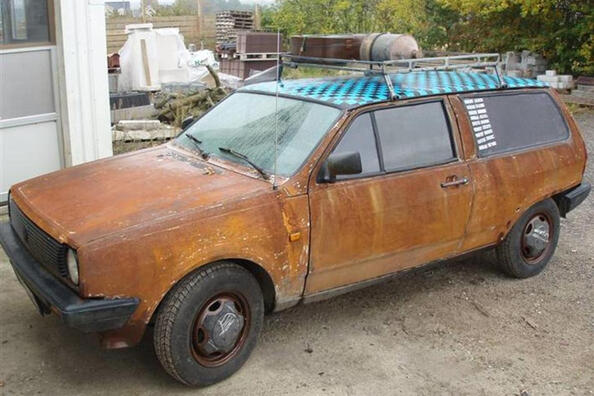 Rat Look: tuning with a soul of rusty metal