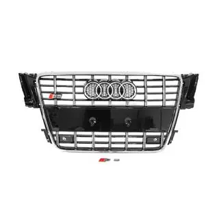 Front Grille S-Style (2007-2011, black with chrome) photo 1