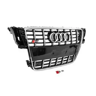 Front Grille S-Style (2007-2011, black with chrome) photo 3