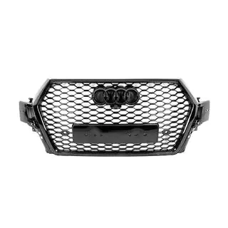 Front RSQ7-style grille (2015-2019, black) photo 2
