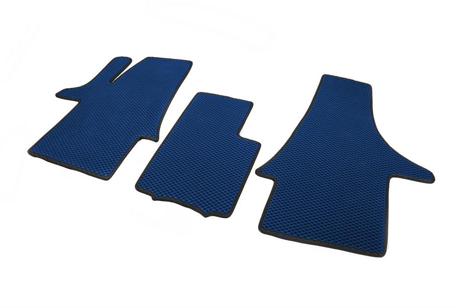 Volkswagen T6 2015-2024 EVA Floor Mats (blue, front, for 1+1) Photo 2