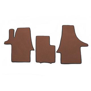 EVA Floor Mats (brick, front, for 1+1) Volkswagen T6 2015-2024 photo 1