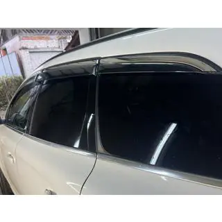 Window Deflectors with Chrome Trim Niken Luxury (6 pcs) photo 2