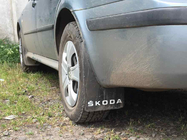 Skoda Universal Mud Flaps Polytep (230*375, 2 pcs) photo 1