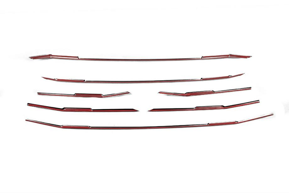 Ford Custom 2023- Chrome Grille Covers (Stainless Steel) Photo 5