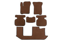 Dodge Journey 2008-2020 EVA Floor Mats (3 Rows, Brown) photo 1