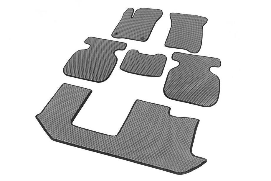 Dodge Journey 2008-2020 EVA Floor Mats (3 Rows, Gray) Photo 2