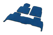Toyota Land Cruiser 200 2007-2021 EVA Floor Mats V-2 (2012-2021, Blue) photo 2