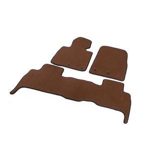 EVA V-2 Polyurethane Floor Mats (2012-2021, Brown) Toyota Land Cruiser 200 2007-2021 photo 2