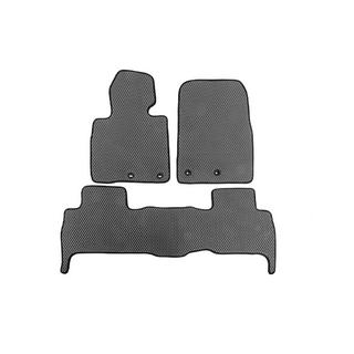 EVA V-2 Polyurethane Floor Mats (2012-2021, Gray) Toyota Land Cruiser 200 2007-2021 photo 1