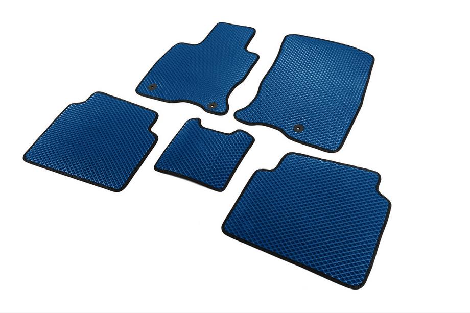 Ford Kuga/Escape 2019- EVA Floor Mats (Hybrid, Blue) Photo 2