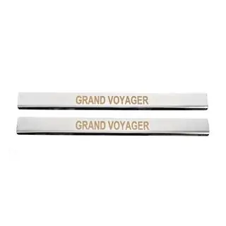 Carmos Door Sill Protectors (2 pcs, Stainless Steel) photo 1