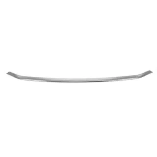 Front bumper protector trim (1 pc, stainless steel) photo 1