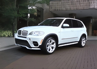 BMW X5 E70 2007-2013 Front bumper lip spoiler (for 2010-2013 Base, paintable) photo 10