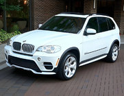 BMW X5 E70 2007-2013 Front bumper lip spoiler (for 2010-2013 Base, paintable) photo 9