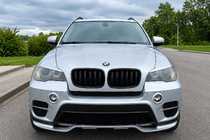 BMW X5 E70 2007-2013 Front bumper lip spoiler (for 2010-2013 Base, paintable) photo 2