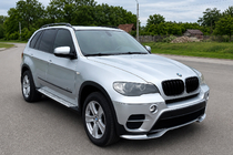 BMW X5 E70 2007-2013 Front bumper lip spoiler (for 2010-2013 Base, paintable) photo 3